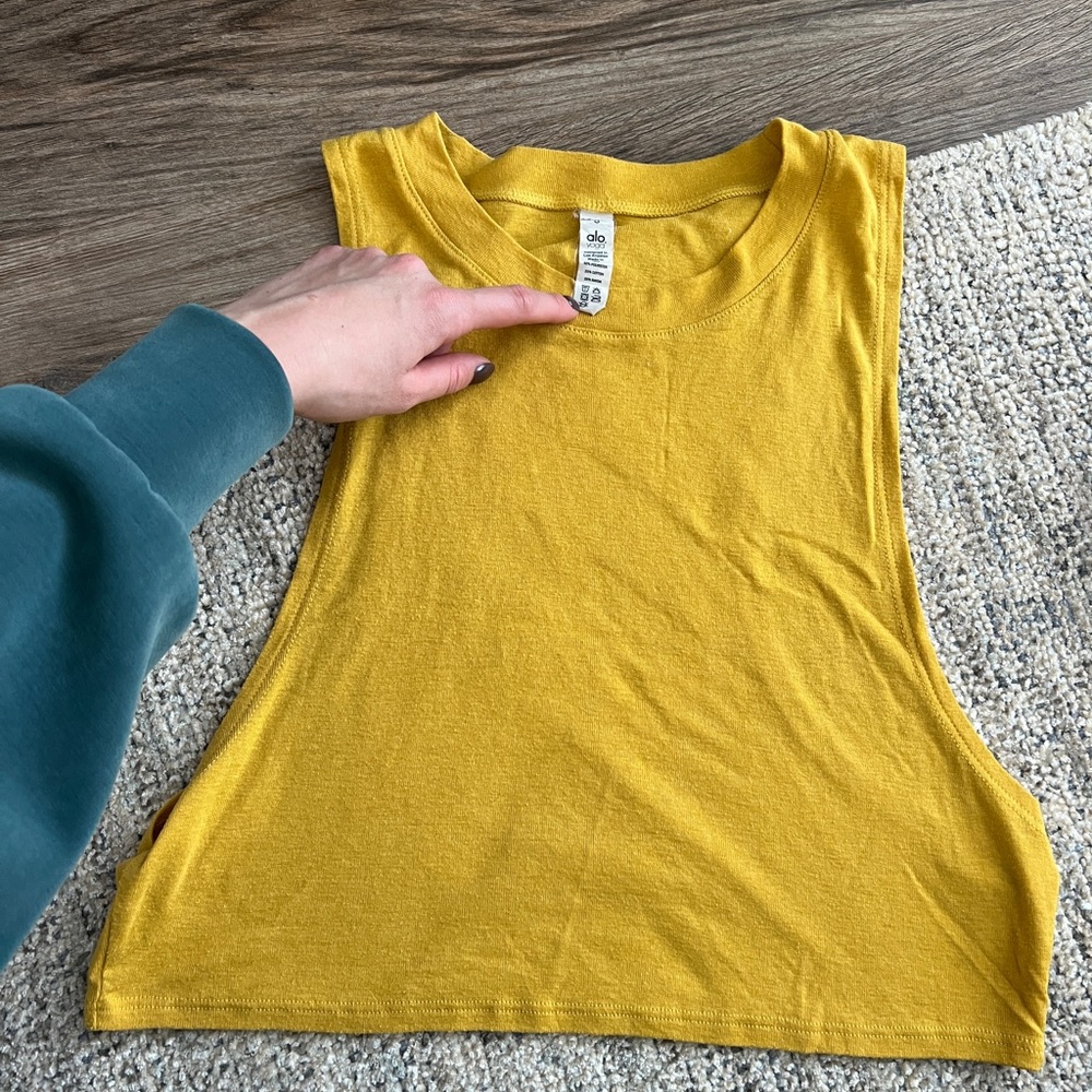 ALO Yoga Cropped Tank